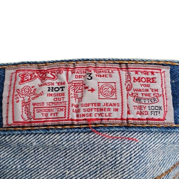 Rare VTG Levi's True Vintage 26 501 0118 XX USA Made 80s Distressed Jean's SZ 33 - Picture 9 of 16